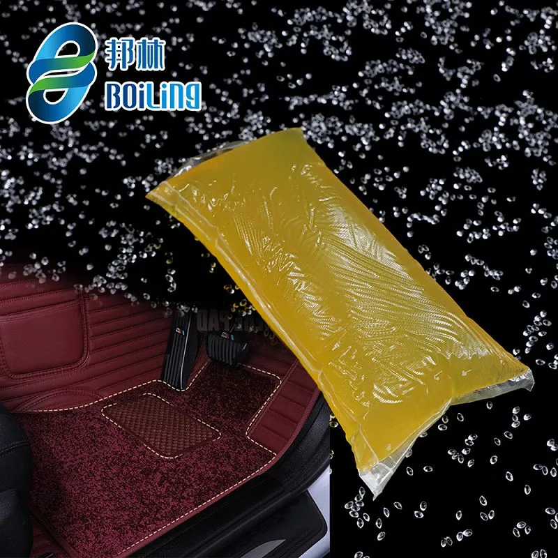 Tavné lepidlo na suchý zips do auta