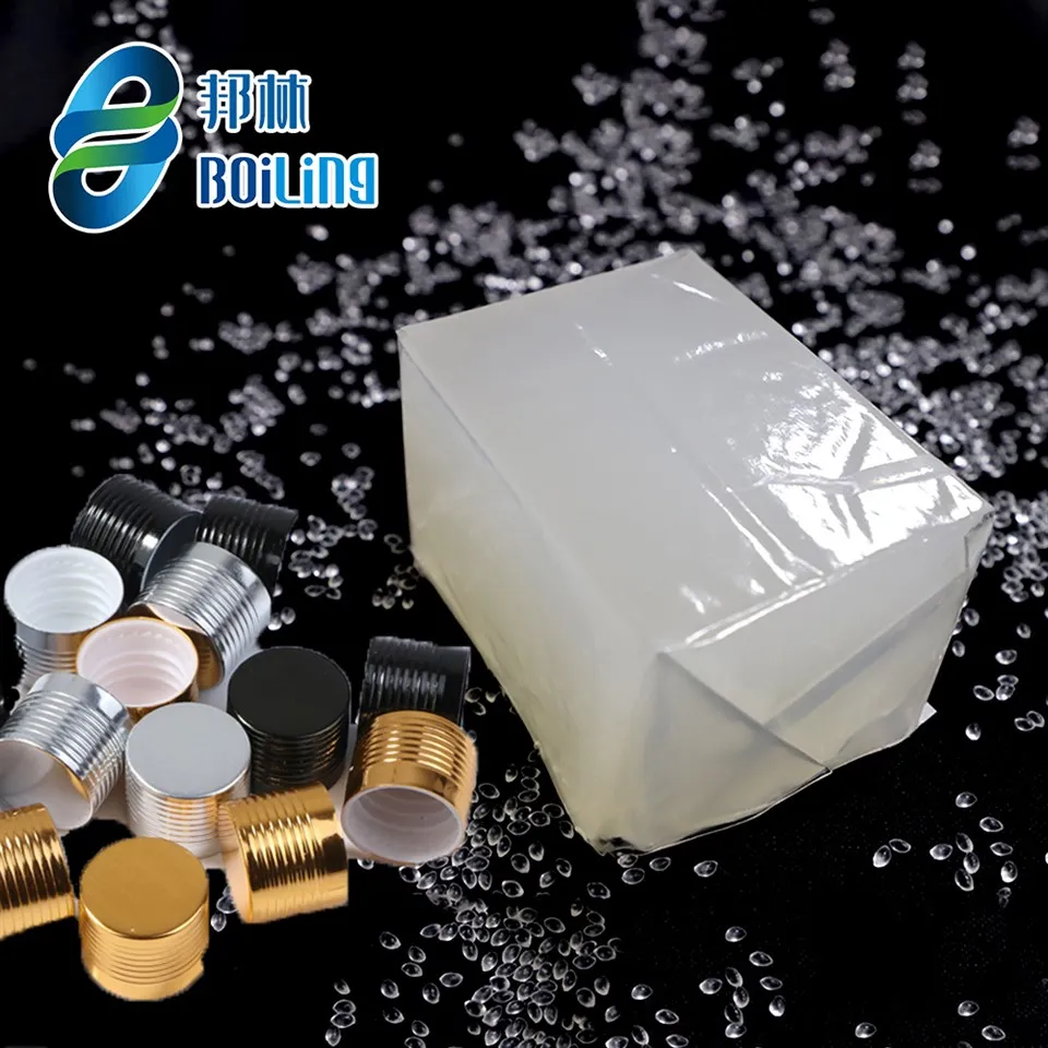 Kozmetický uzáver fliaš tavné lepidlo