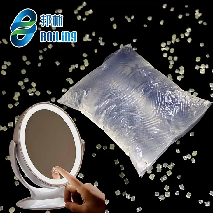 Tavné lepidlo na kozmetické zrkadlo