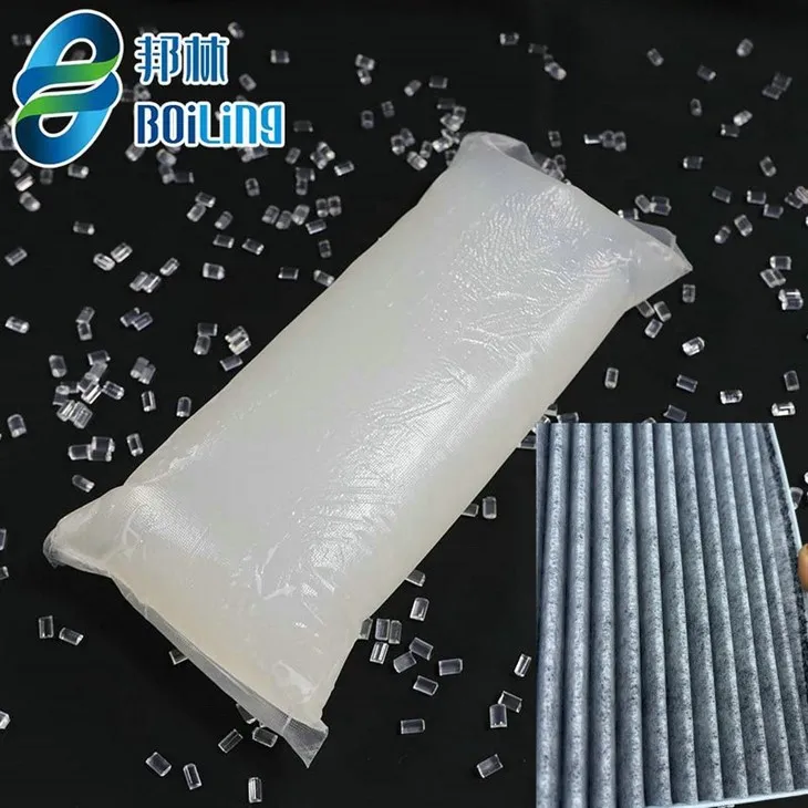 Tavné lepidlo pre automobilový vzduchový filter