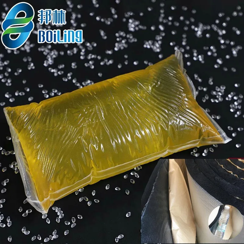 Tavné lepidlo citlivé na tlak na izolačnú bavlnu